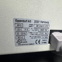 Eppendorf 5810 Centrifuge image 1